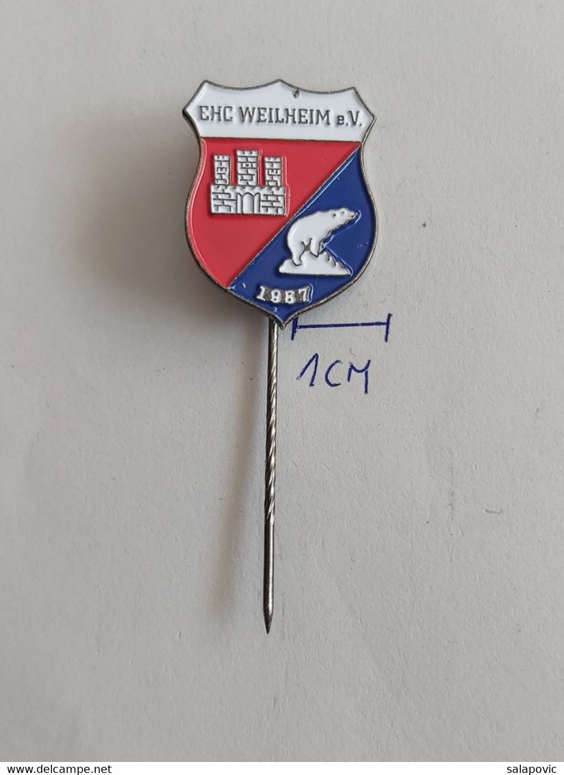 EHC Wilheim E. V. Ice Hockey Switzerland Club PINS A10/4 - Sports D'hiver