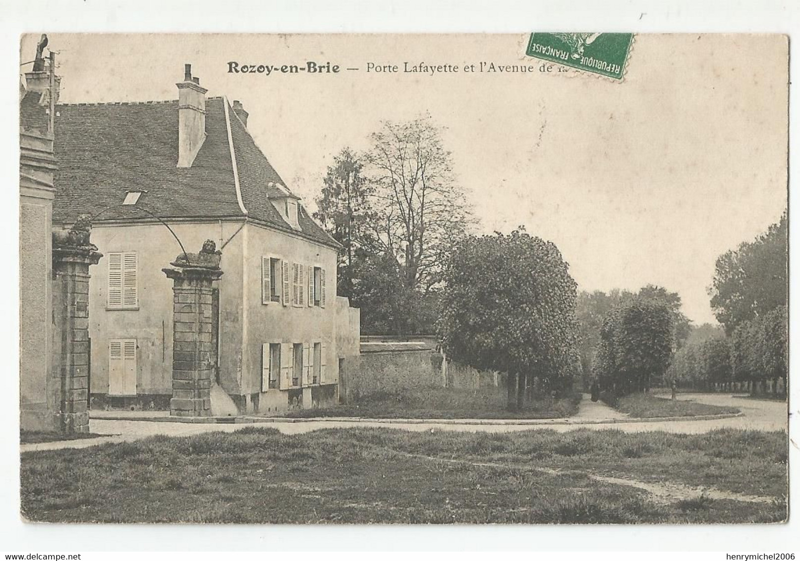 77 Seine Et Marne Rozoy En Brie Cachet Emile Petit Conducteur De Travaux De Drainage Géomètre Expert 1908 - Rozay En Brie