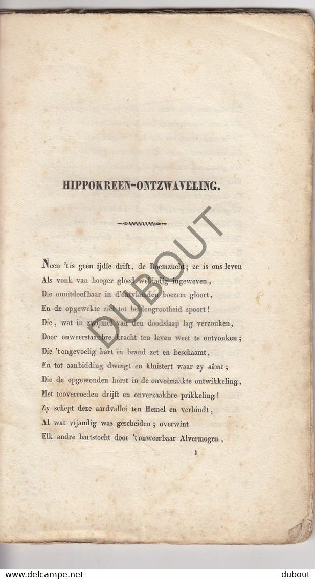 Hippokreen-Ontzwaveling - 1838 - Willem Hecker (V1815) - Oud