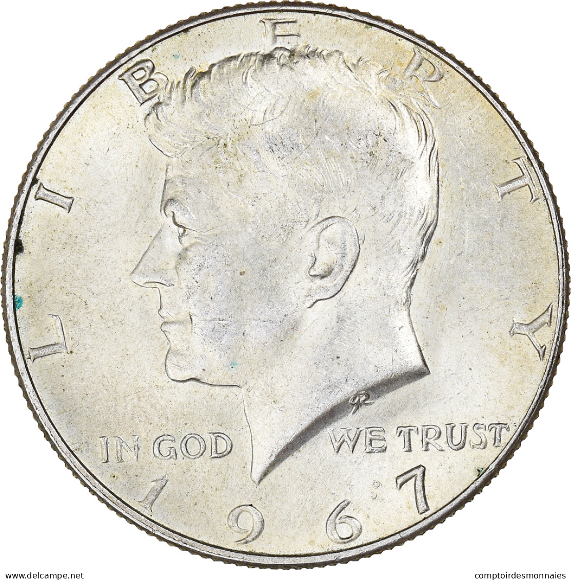 Monnaie, États-Unis, Kennedy Half Dollar, Half Dollar, 1967, Philadelphie - 1964-…: Kennedy