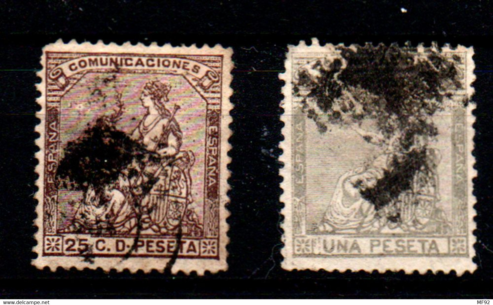 España Nº 135, 138. Año 1873 - Used Stamps
