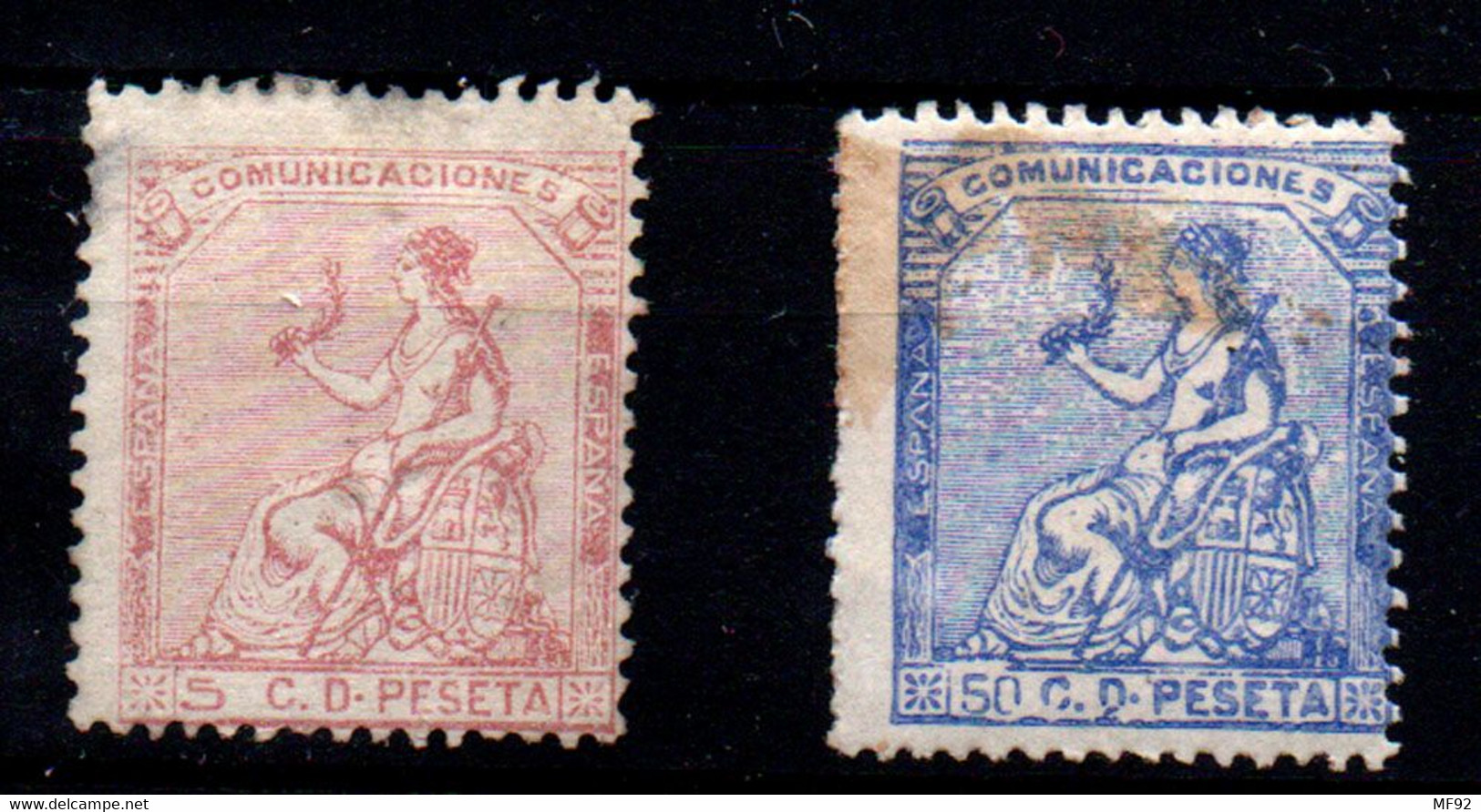 España Nº 132, 137. Año 1873 - Unused Stamps