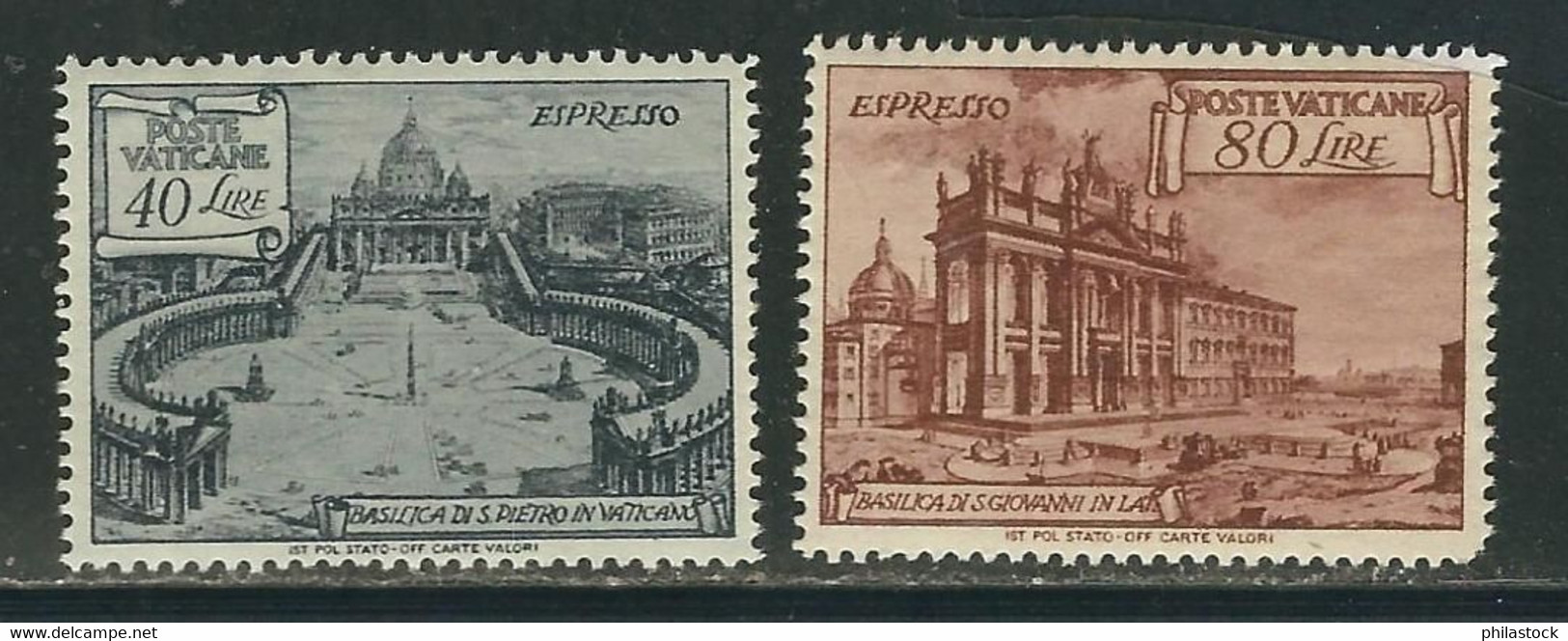 VATICAN Exprés N° 11 & 12 ** - Exprès