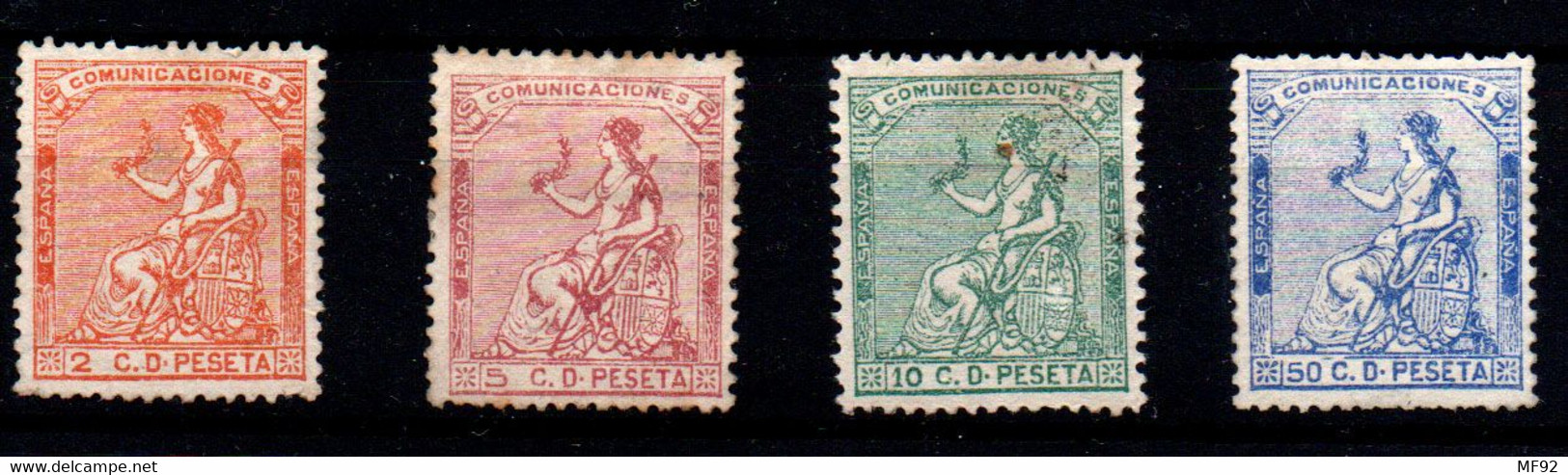 España Nº 131/3, 137. Año 1873 - Unused Stamps