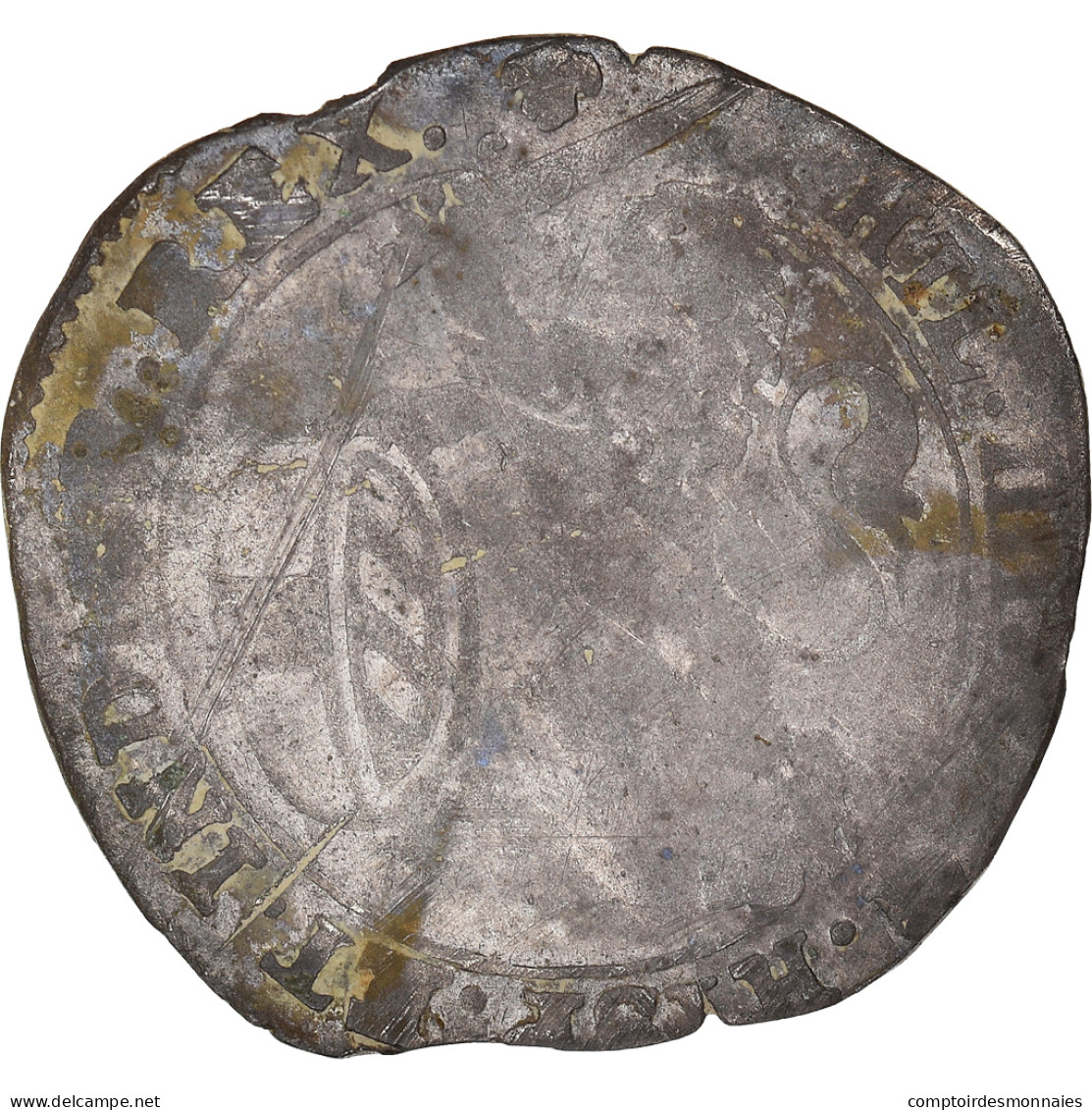 Monnaie, Pays-Bas Espagnols, Philippe IV, Escalin, 1622, Bruxelles, TB, Argent - Andere & Zonder Classificatie