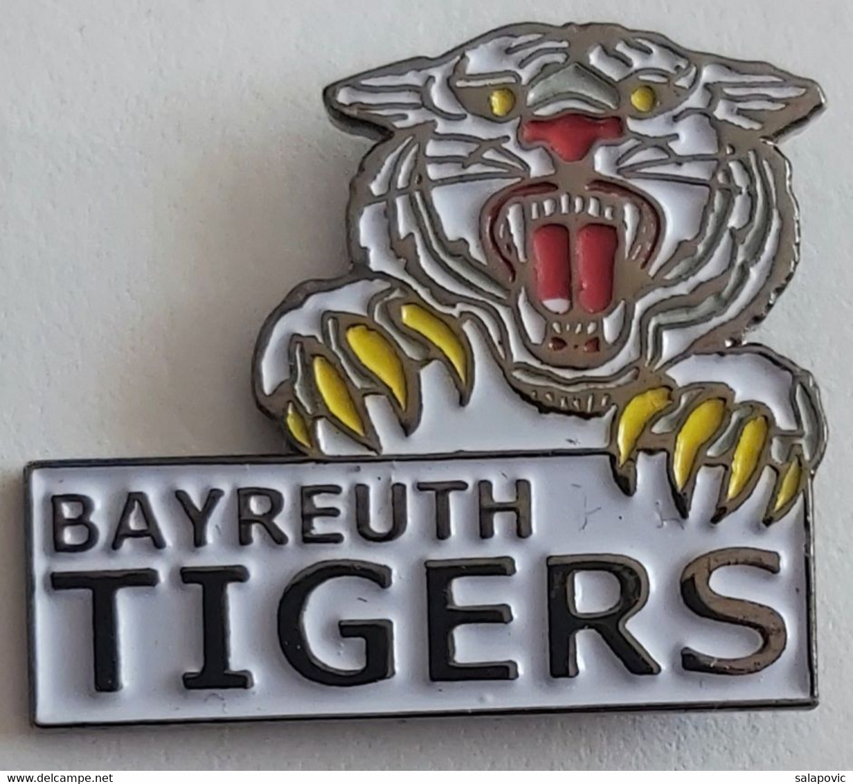 Bayreuth Tigers Eishockey Germany Ice Hockey Club PINS A10/4 - Sports D'hiver