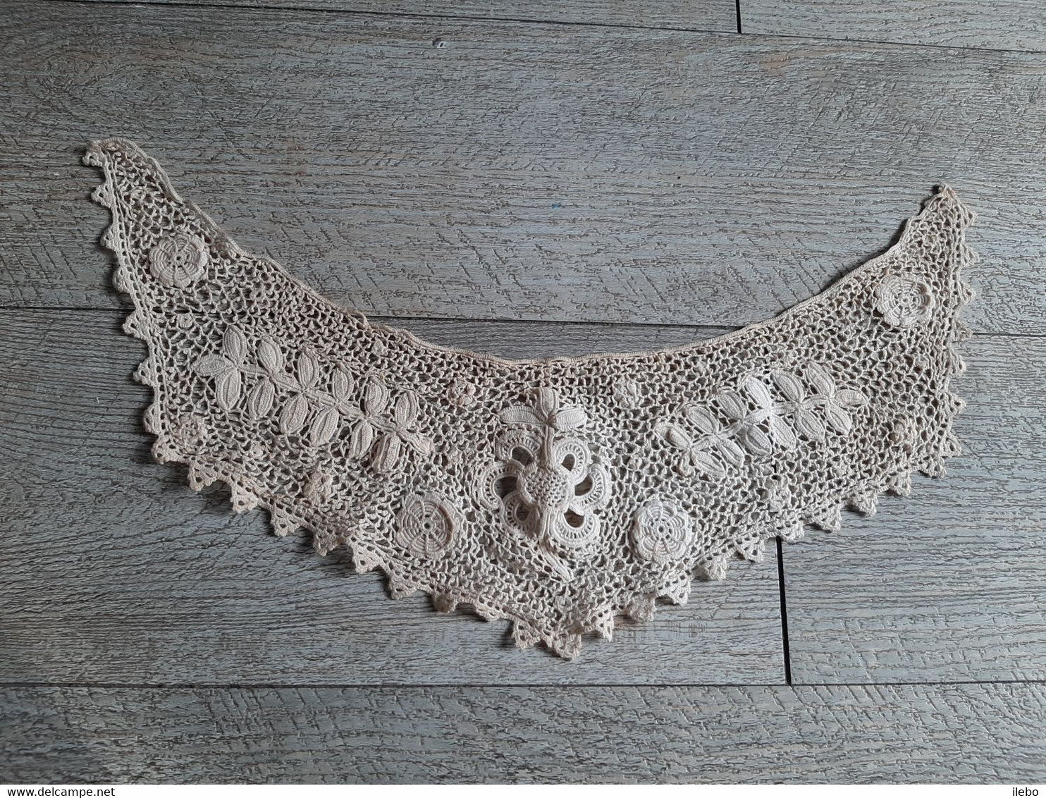 Col Ancien En Crochet Point D'irlande ? - Sonstige & Ohne Zuordnung