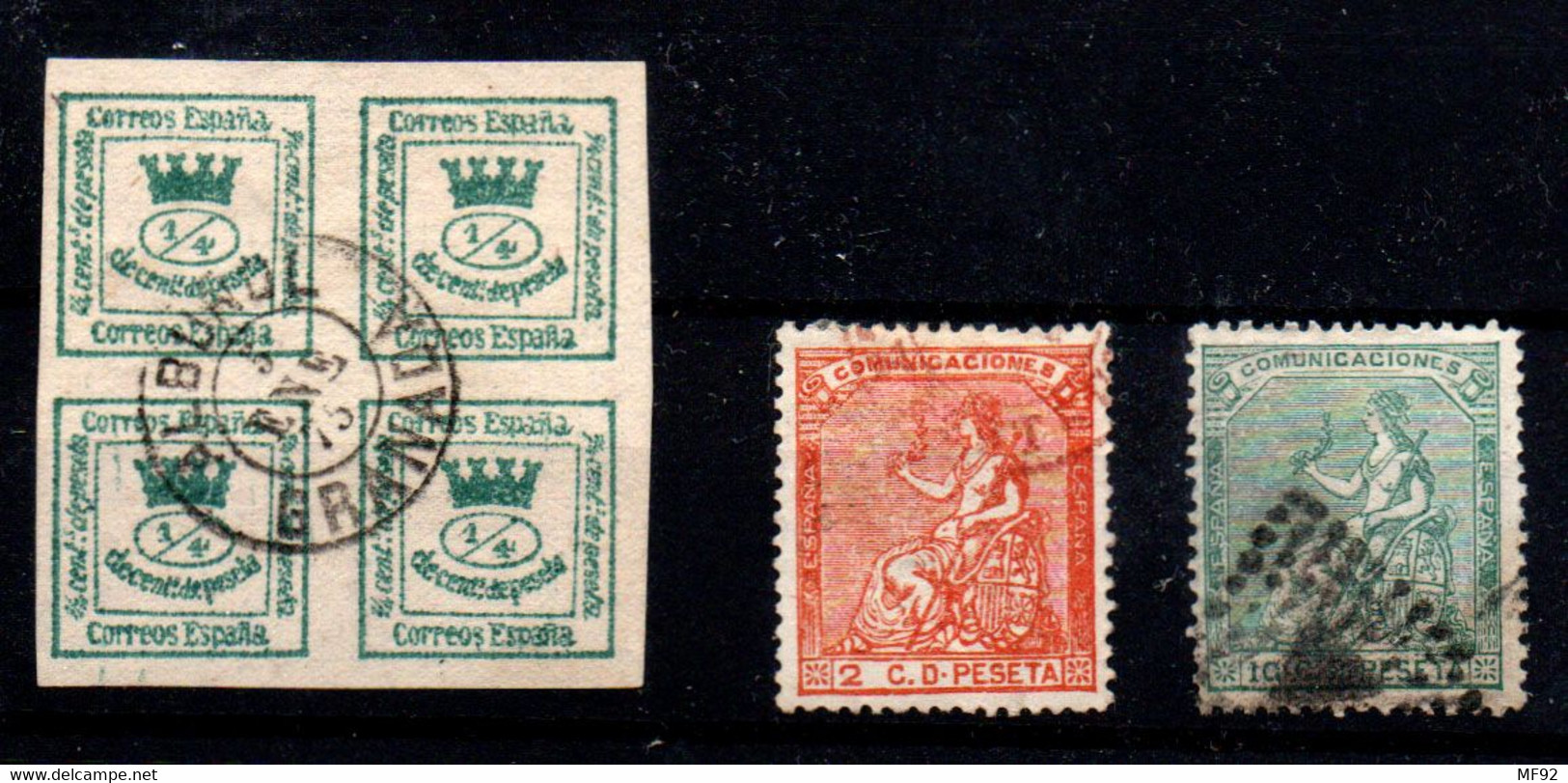 España Nº 130/31, 133. Año 1873 - Used Stamps