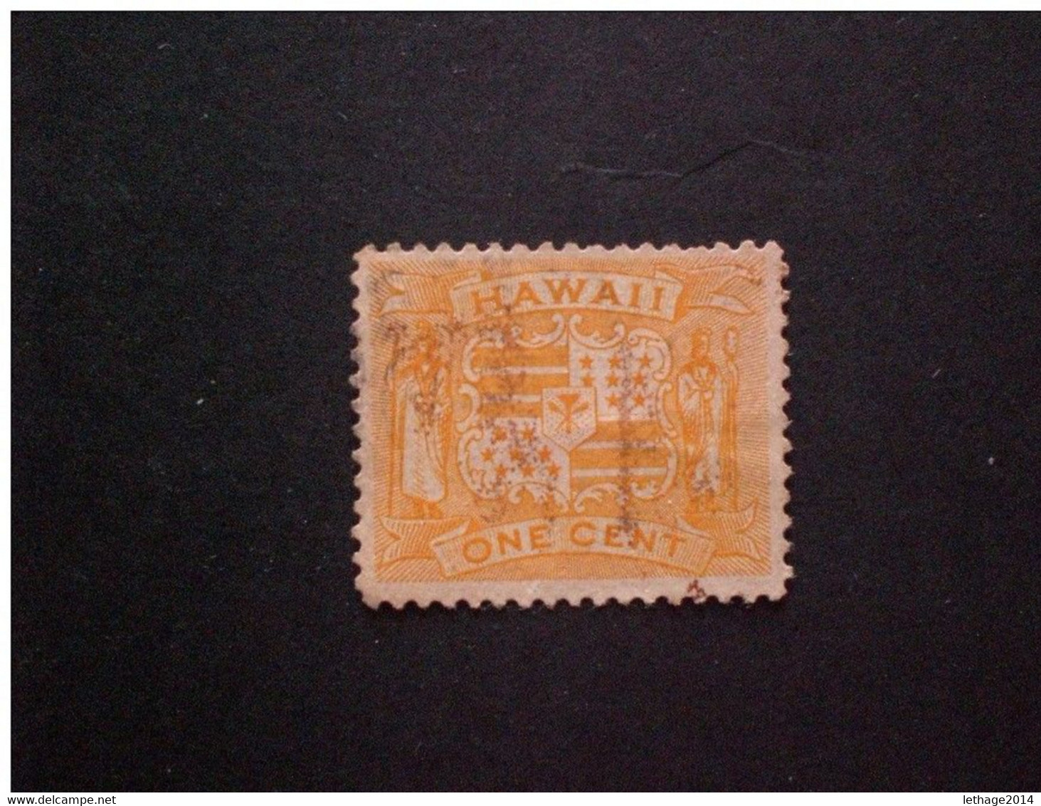 STAMPS HAWAII 1894 Local Motifs - Hawaï
