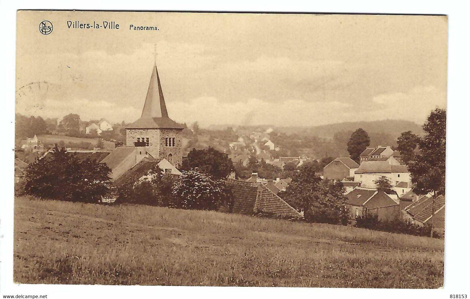 Villers-la-Ville   Panorama  1936 - Villers-la-Ville