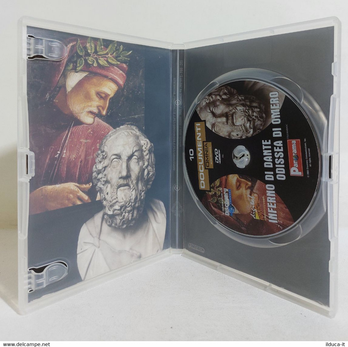 I108846 DVD - Documenti Omnia 2004 N. 10 - Inferno Di Dante / Odissea Di Omero - Documentales