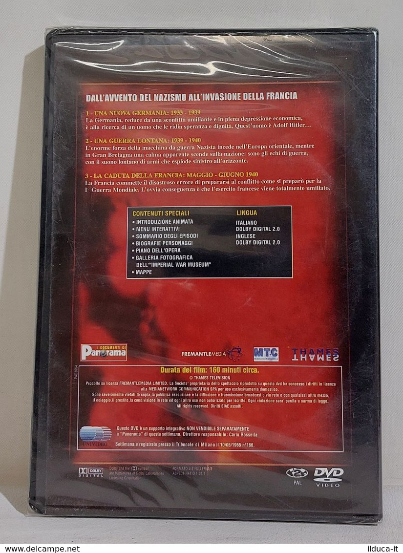 I108852 DVD - Seconda Guerra Mondiale N. 1 - Dall'avvento Del Nazismo All'invasione Della Francia - Dokumentarfilme