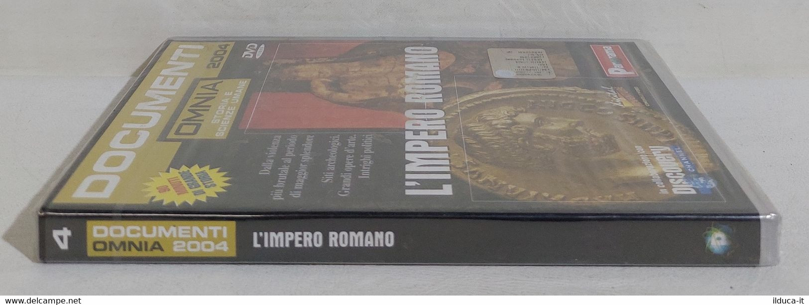 I108855 DVD - Documenti Omnia 2004 N. 4 - L'Impero Romano SIGILLATO - Documentaires