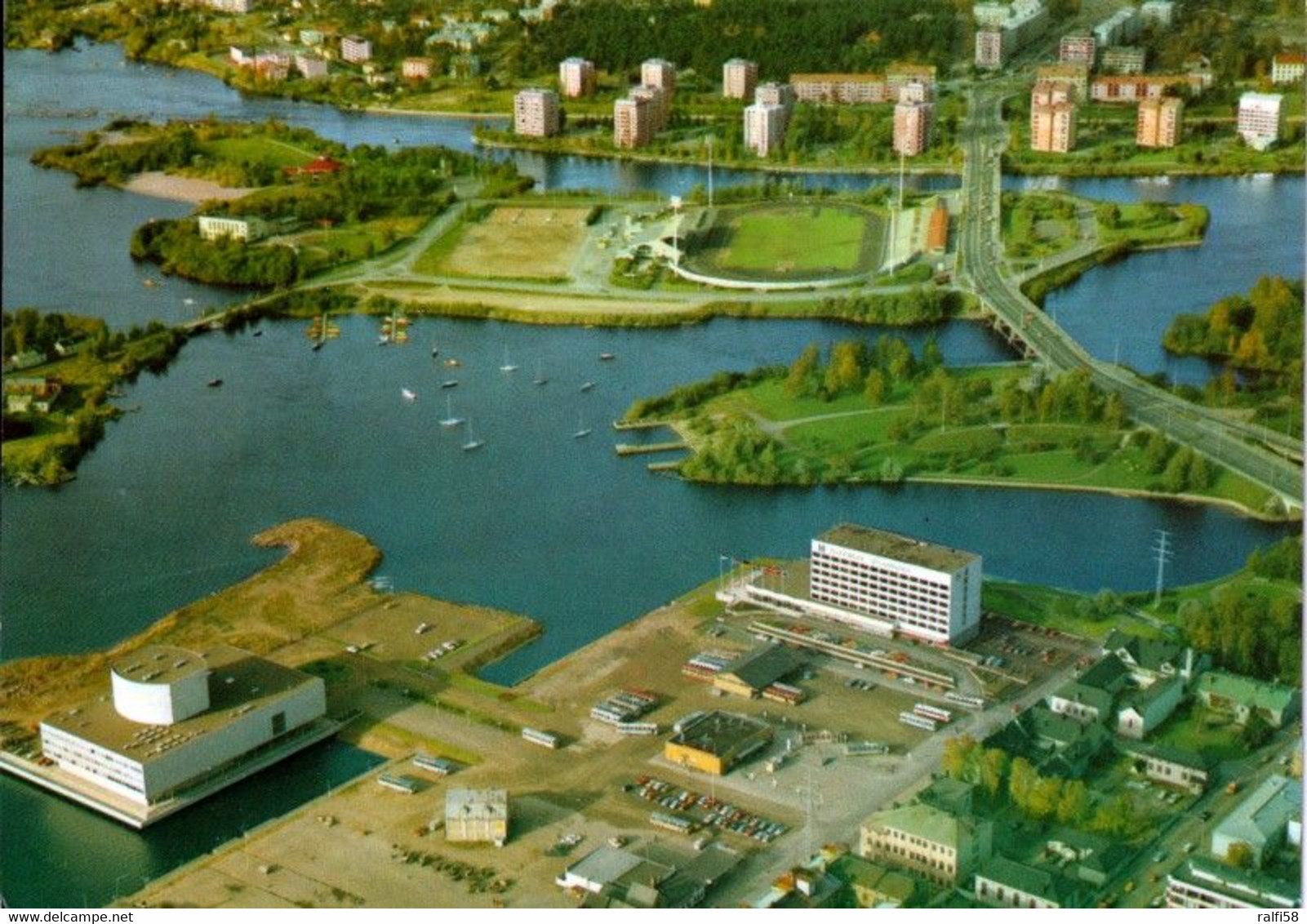 1 AK Finnland * Blick Auf Die Stadt Oulu - Die Größte Stadt Nordfinnlands Und Nördlichste Großstadt Der EU * - Finland