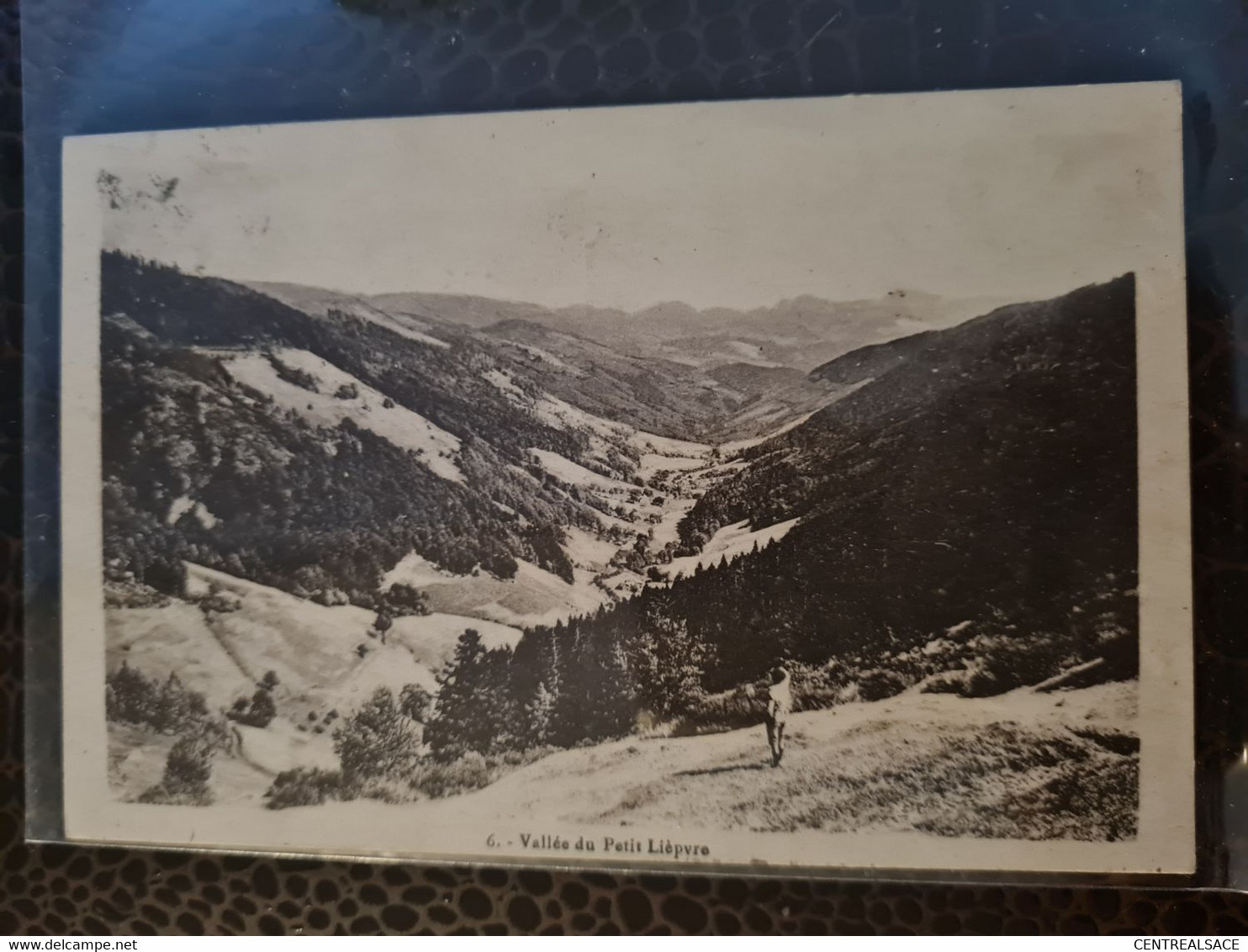 Carte LIEPVRE Vallée Du Petit Lièpvre En Hiver - Lièpvre