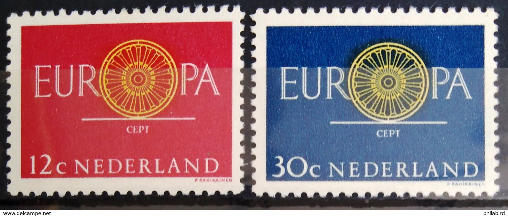 EUROPA 1960 - PAYS-BAS                      N° 726/727                      NEUF** - 1960