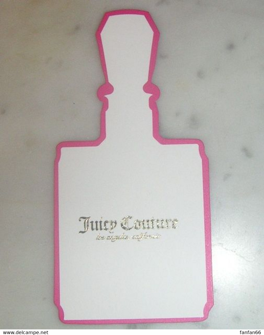 Carte Juicy Couture Texte Doré - Modernes (à Partir De 1961)