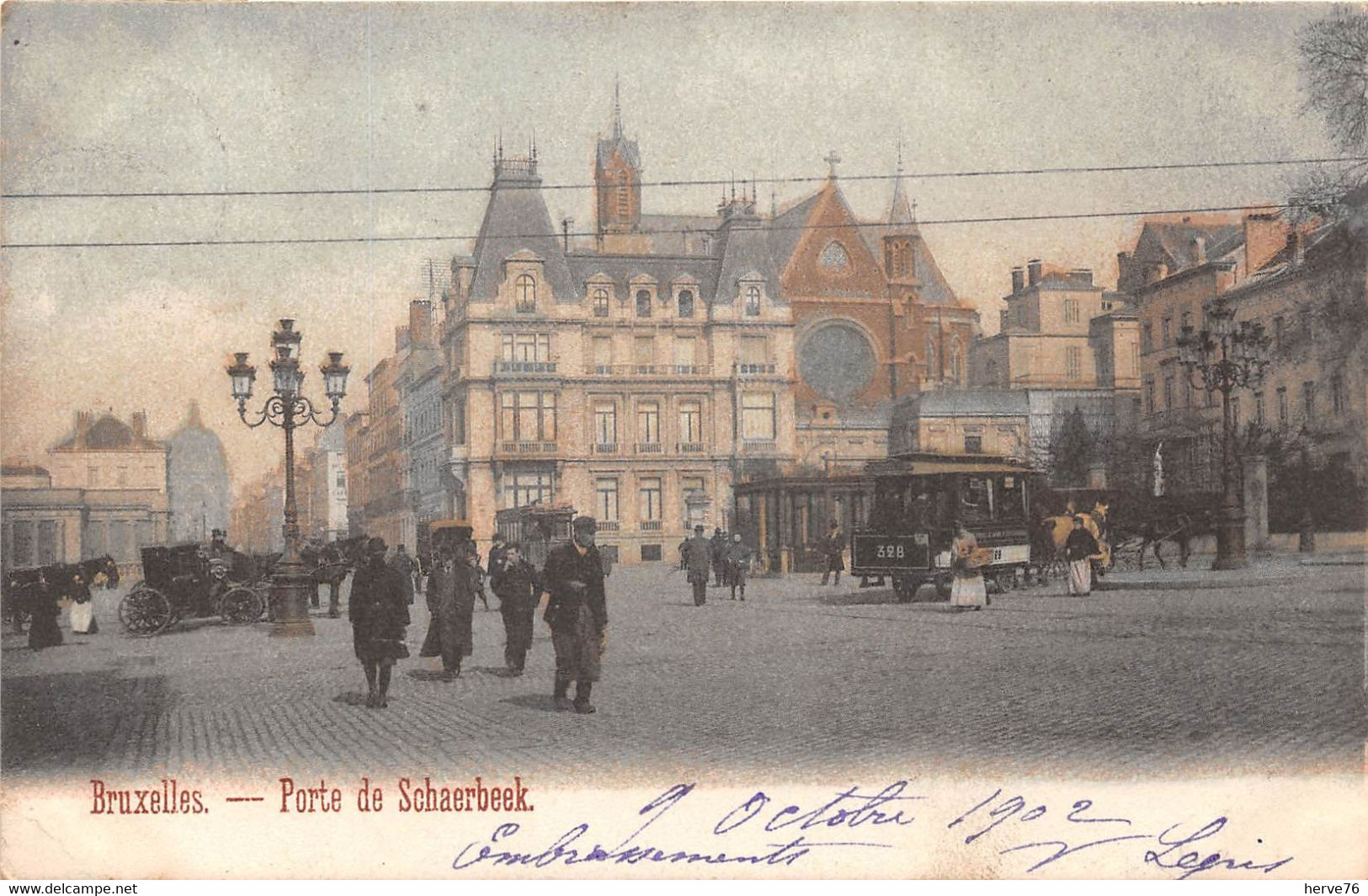 BELGIQUE - BRUXELLES - Porte De Schaerbeek - Andere & Zonder Classificatie