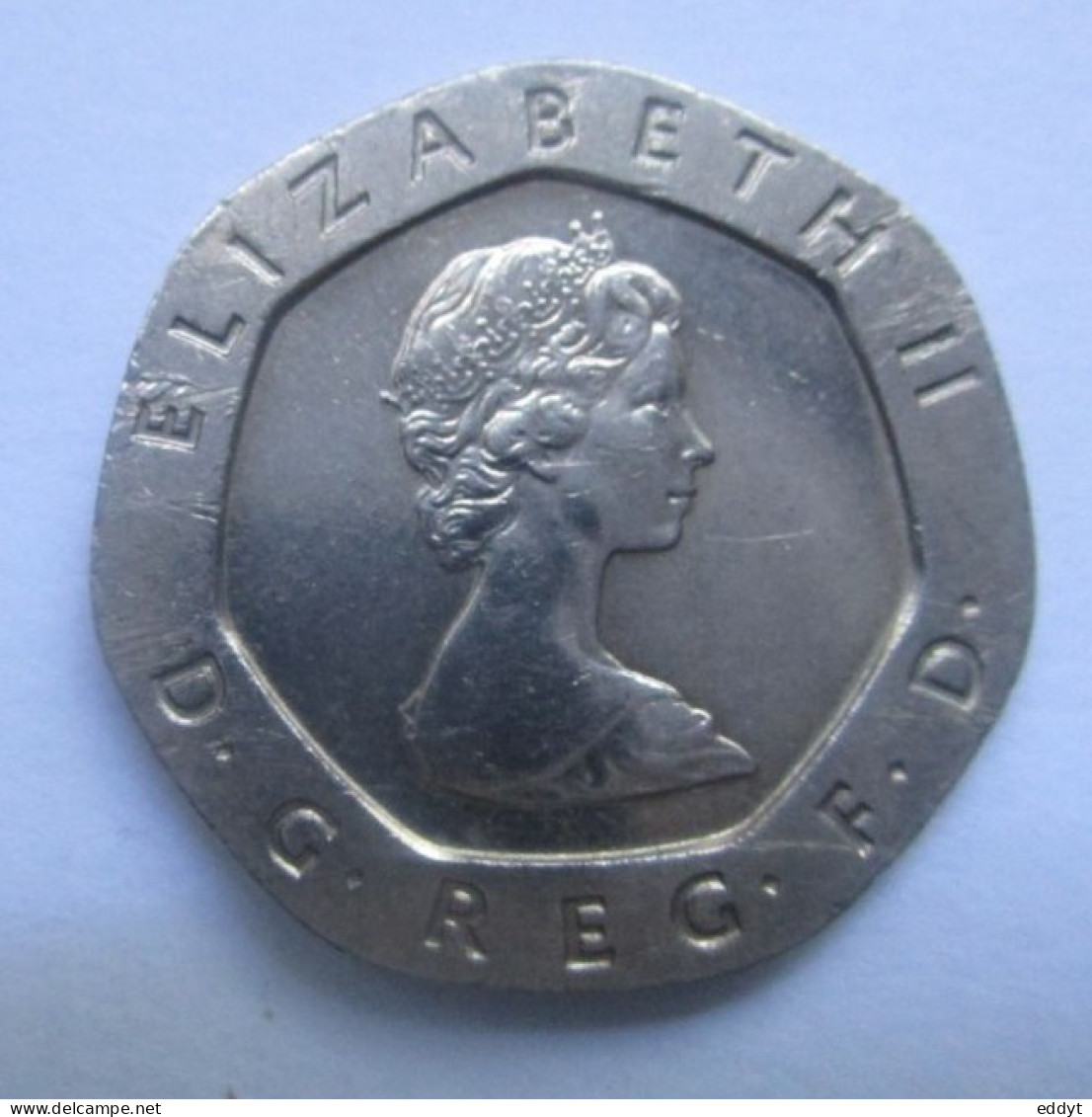 Monnaie Pièce Anglaise - 1982 -  20 TWENTY PENCE -  ELYZABETH  II   TBE - 20 Pence