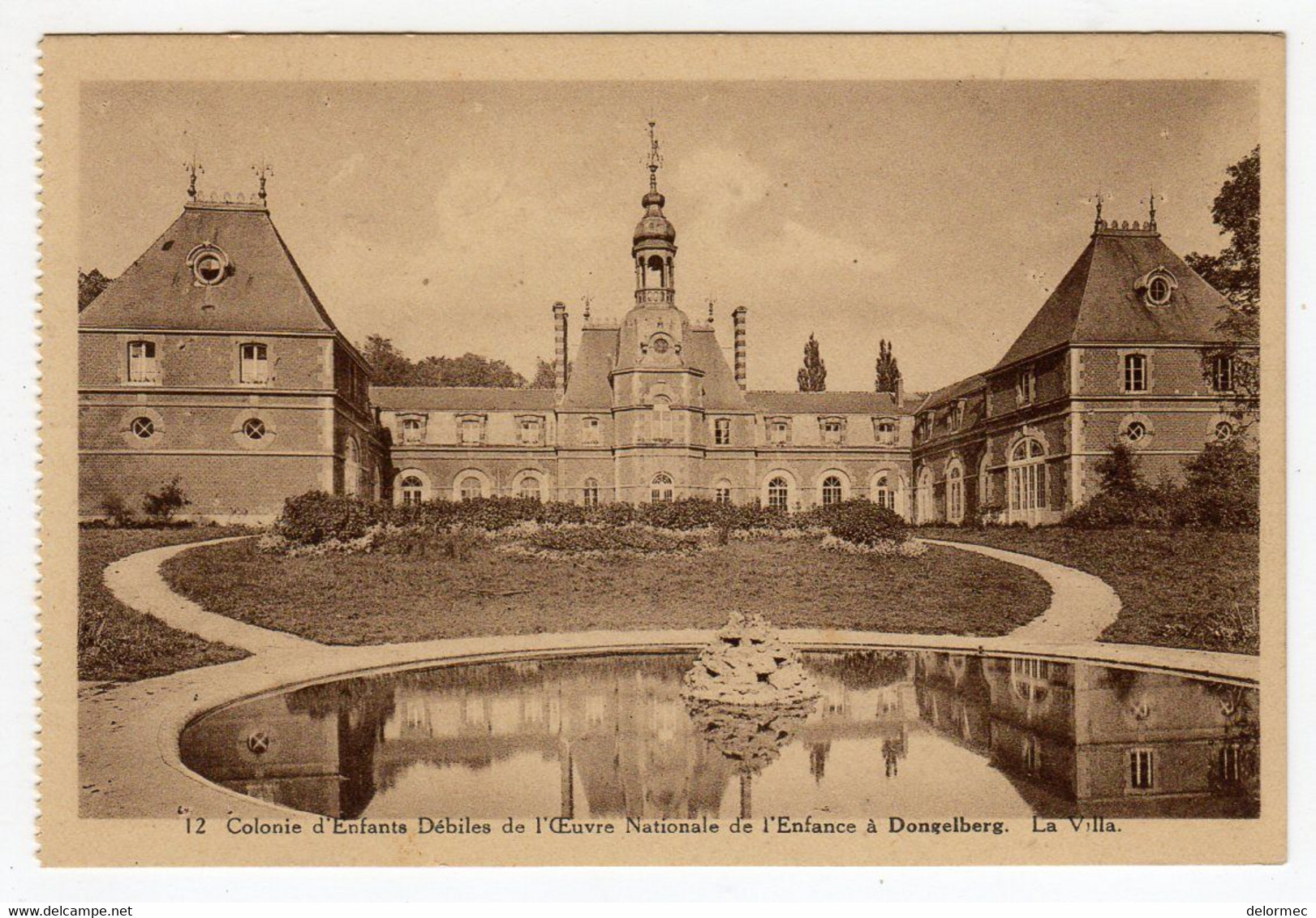 CPSM Dongelberg Près Wavre Jodoigne Belgique Belgique Colonie Enfants Débiles La Villa édi Belge - Jodoigne