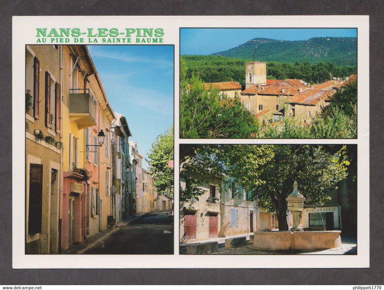 CPM NANS-LES-PINS-MULTIVUES. - Nans-les-Pins