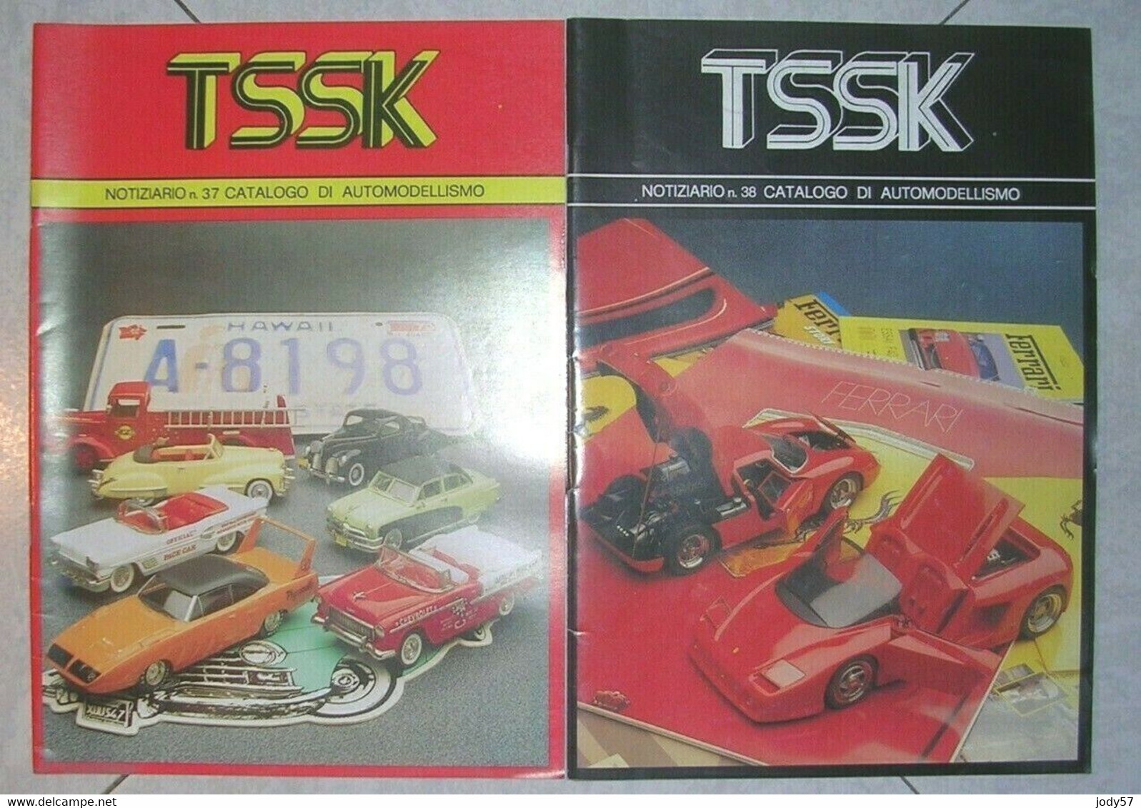 RACCOLTA TSSK CATALOGO AUTOMODELLI - EQUIPE TRON - POSTAL - MERI KITS - 1/43 - Catalogues & Prospectus