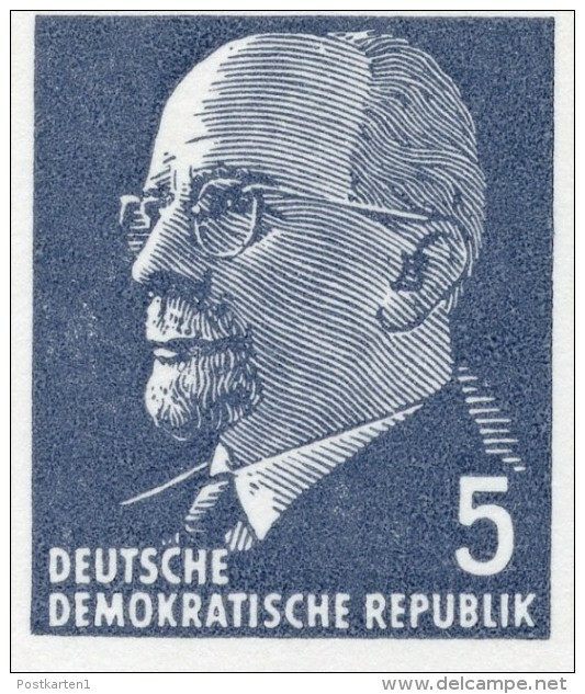 DDR PP8 A1/001a-2 Privat-Postkarte BLANKO Dünn Wst.Typ II  1970  NGK 15,00 € - Privé Postkaarten - Ongebruikt