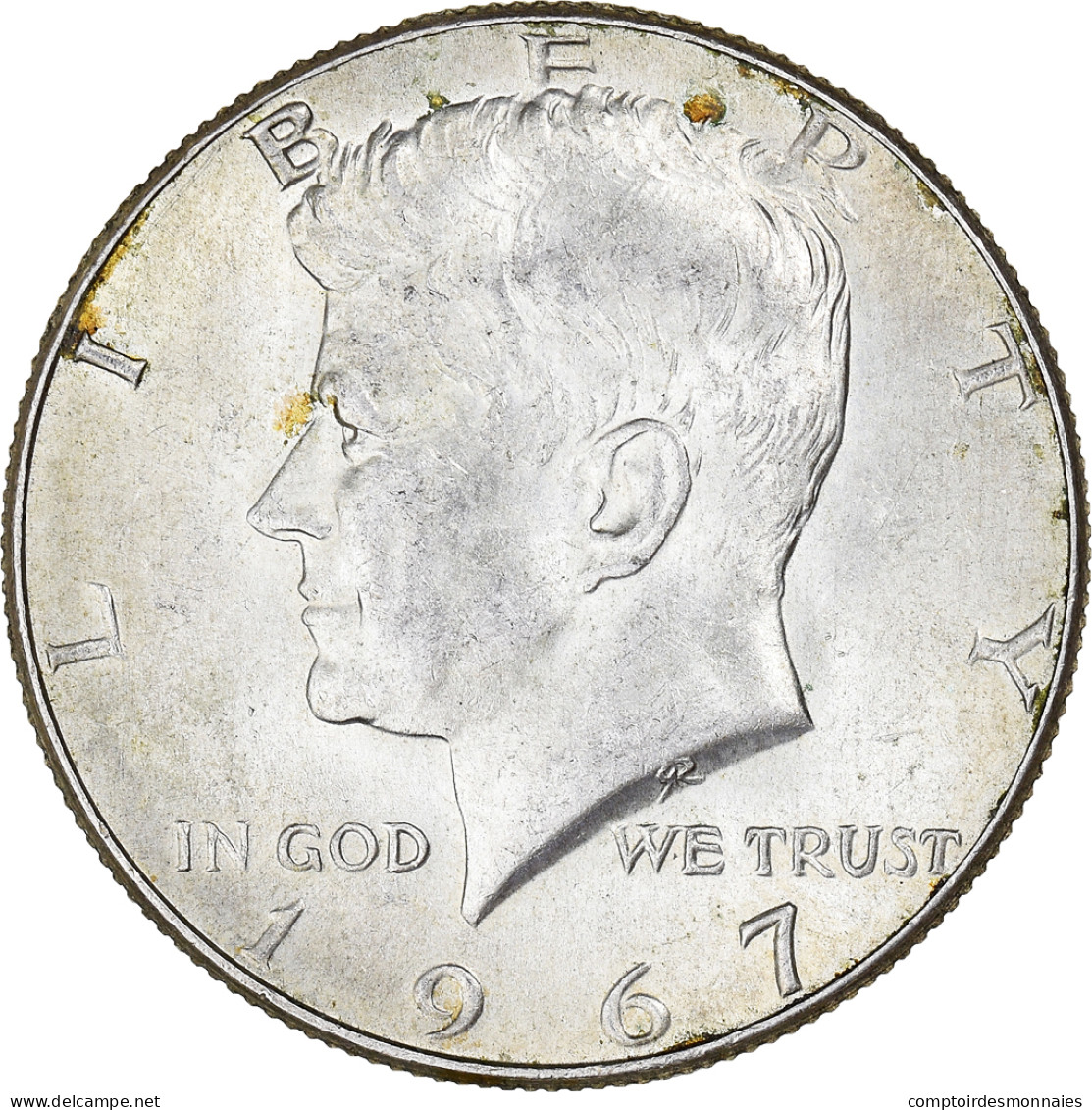 Monnaie, États-Unis, Kennedy Half Dollar, Half Dollar, 1967, Philadelphie - 1964-…: Kennedy