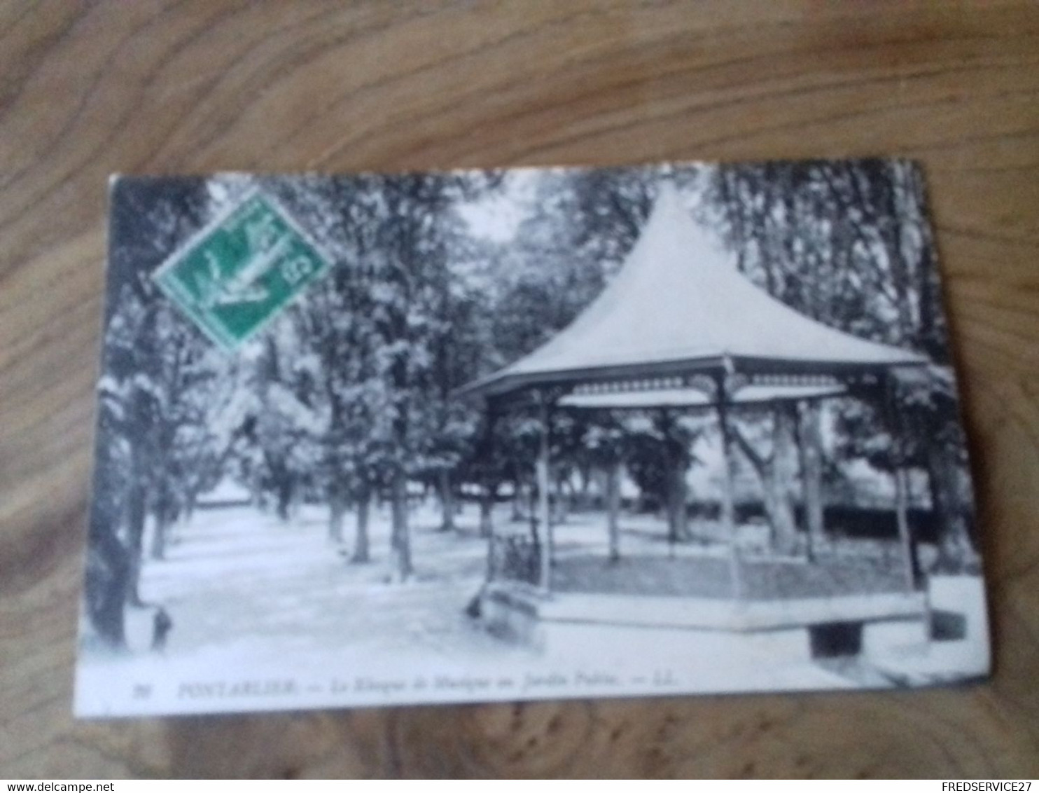 97/ PONTARLIER LE KIOSQUE DE MUSIQUE AU JARDIN PUBLIC - Pontarlier