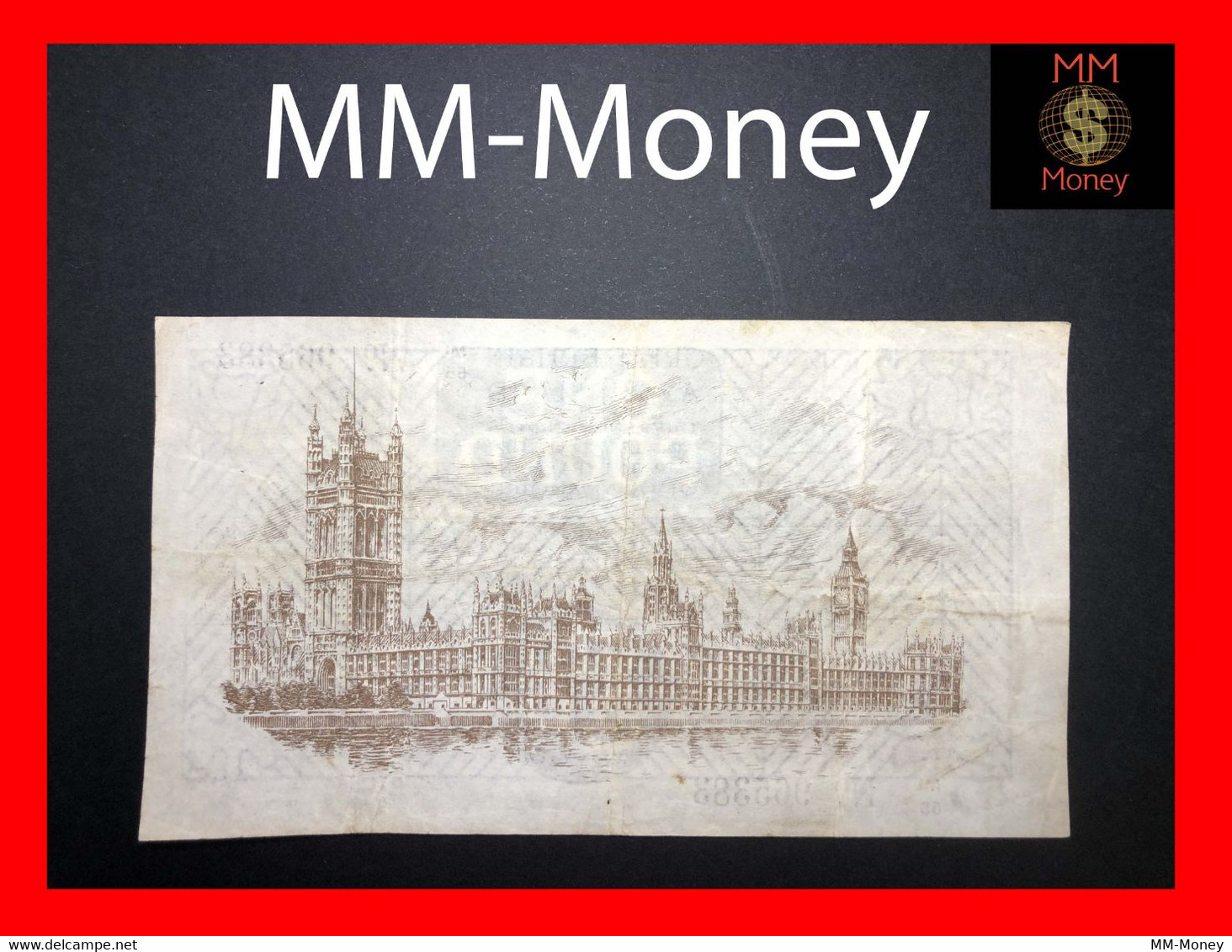 United Kingdom - England - Great Britain  1 £   1922  P. 359    *scarce*    VF - 1 Pond