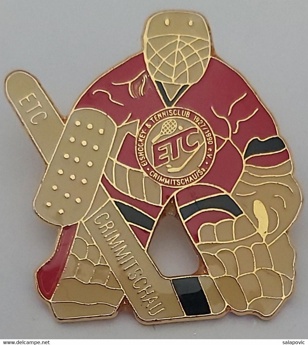 ETC Crimmitschau Eishockey & Tennisclub Ice Hockey Club  Germany PINS A10/5 - Sports D'hiver