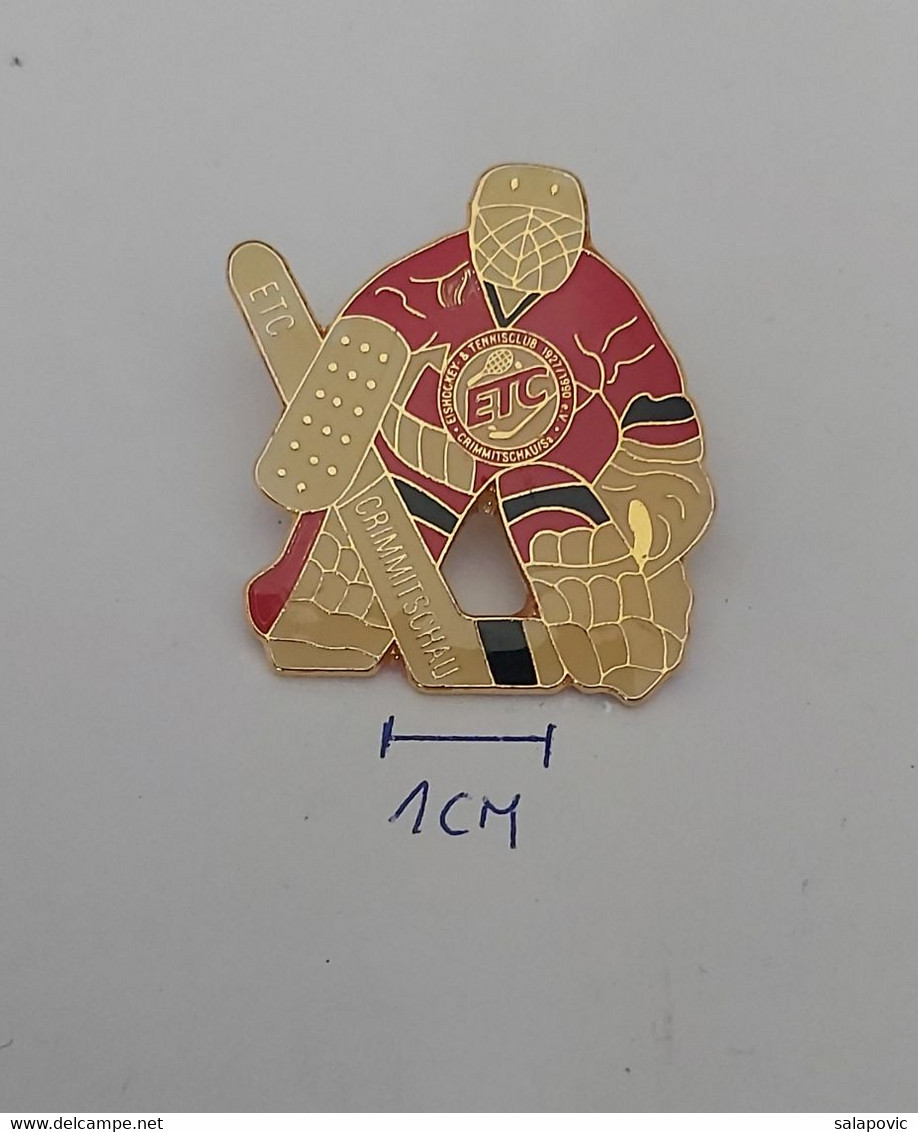 ETC Crimmitschau Eishockey & Tennisclub Ice Hockey Club  Germany PINS A10/5 - Sports D'hiver