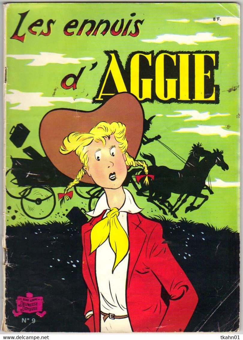 AGGIE N° 9 " LES ENNUIS D'AGGIE  " JEUNESSE / JOYEUSE - Aggie