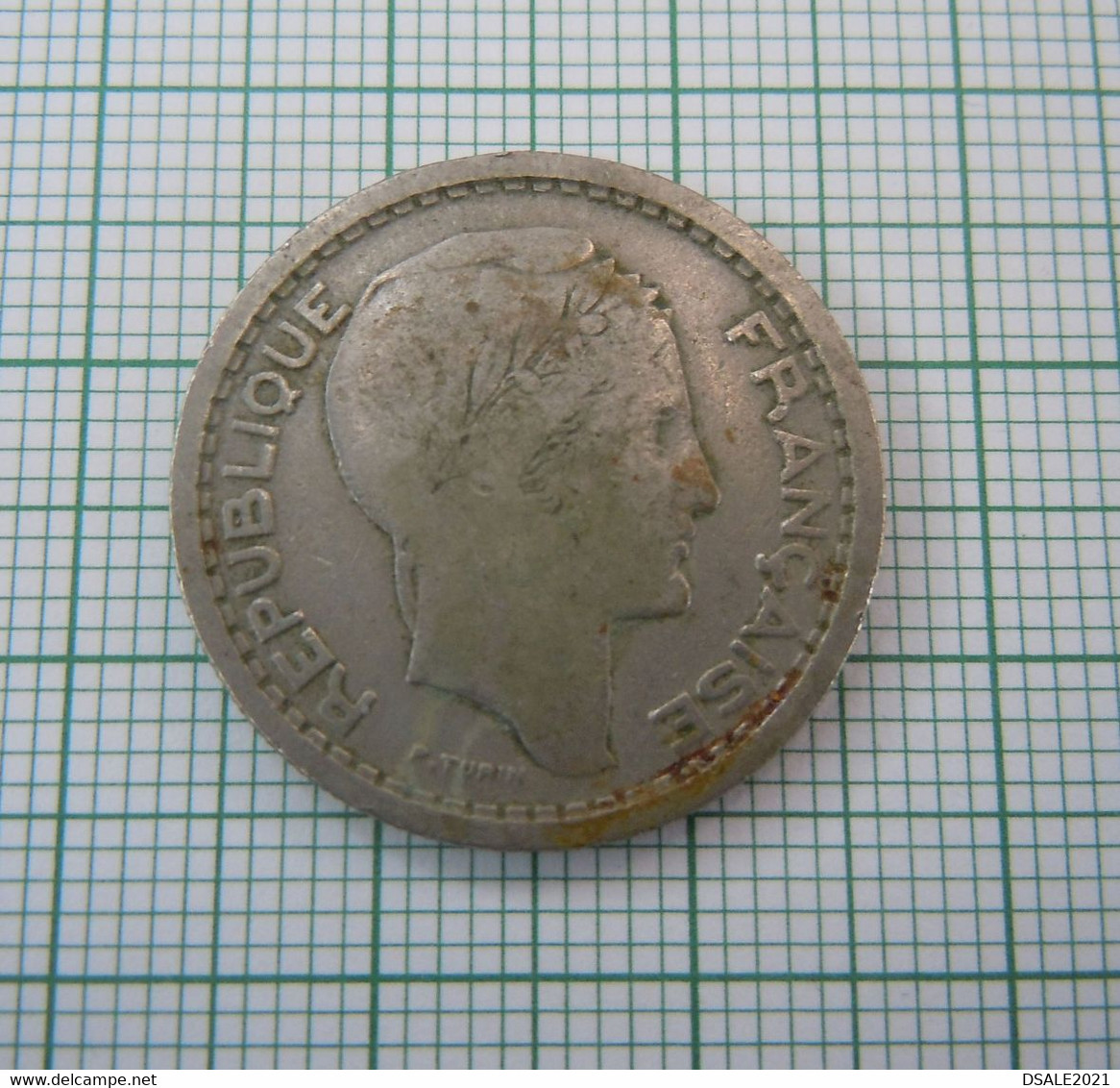 Algeria, Algerie, Monnaie, Coin, 20 Francs 1949, Copper Nickel F (ds689) - Algérie