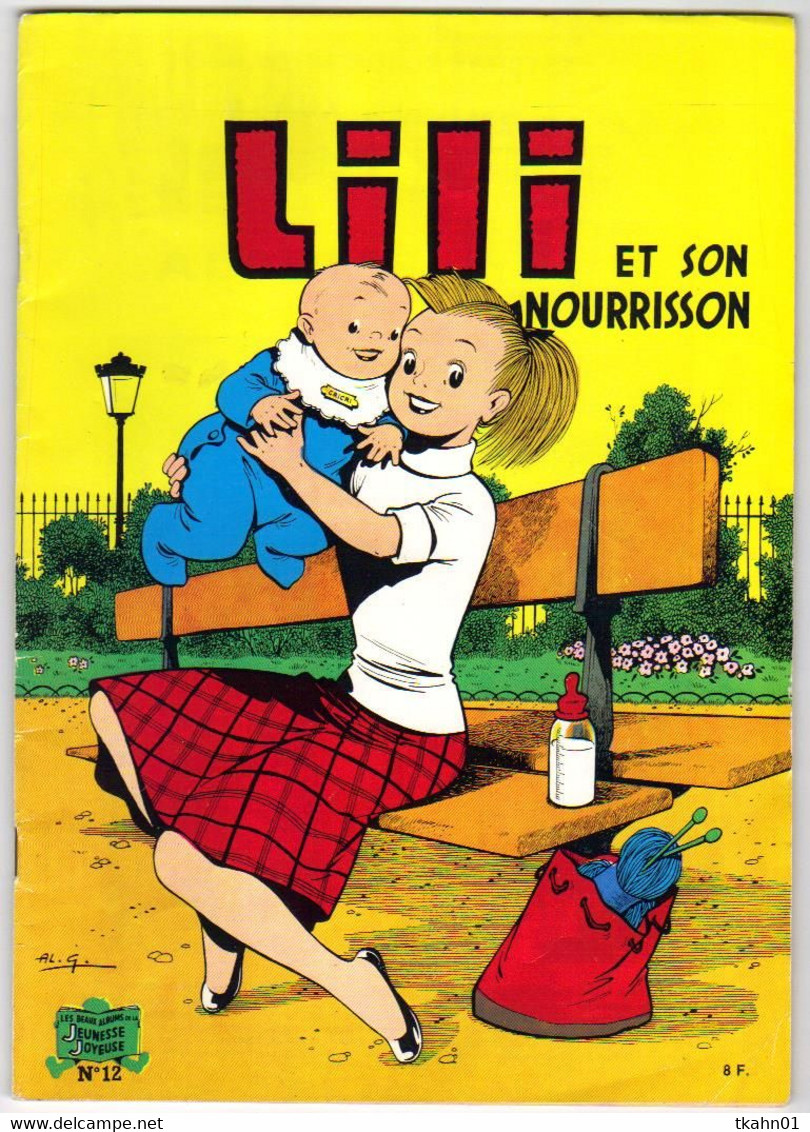 LILI N° 12 " LILI ET SON NOURRISSON  " JEUNESSE / JOYEUSE - Lili L'Espiègle