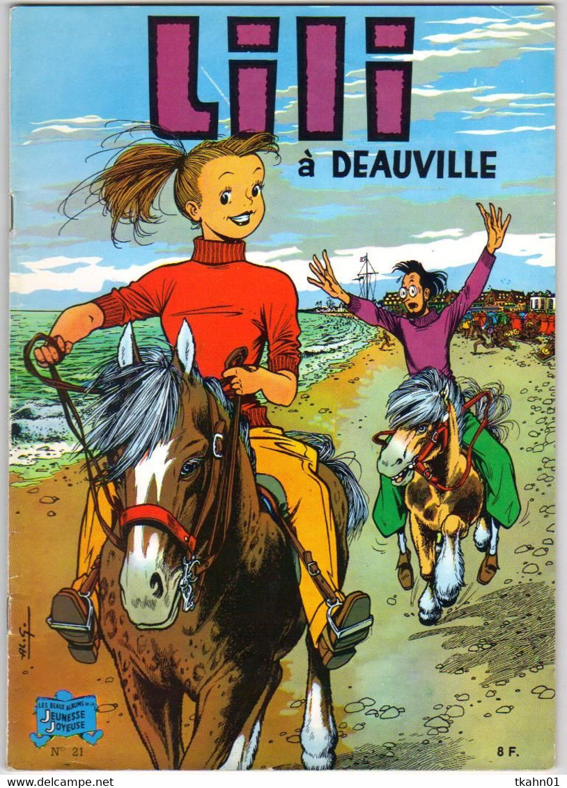 LILI N° 21 " LILI A DEAUVILLE  " JEUNESSE / JOYEUSE - Lili L'Espiègle