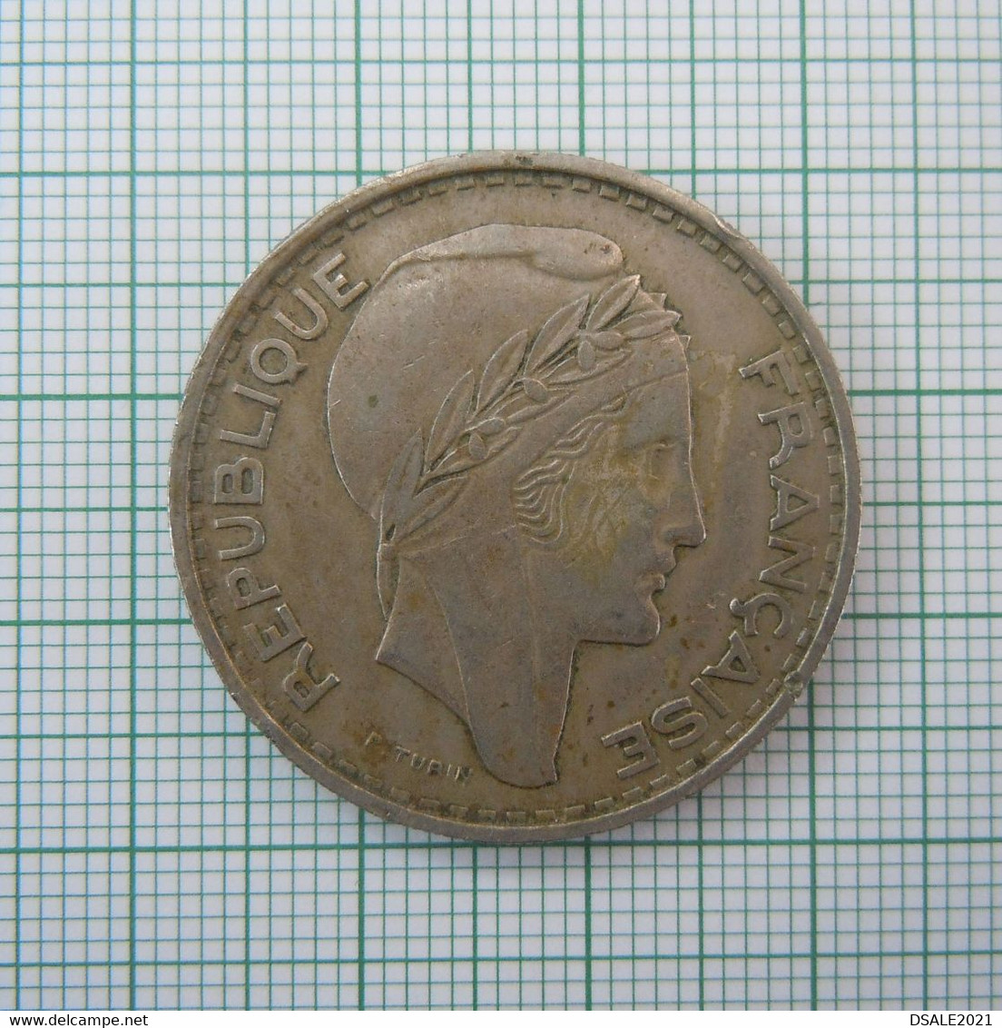 Algeria, Algerie, Monnaie, Coin, 100 Francs 1952, Copper Nickel F (ds686) - Algérie