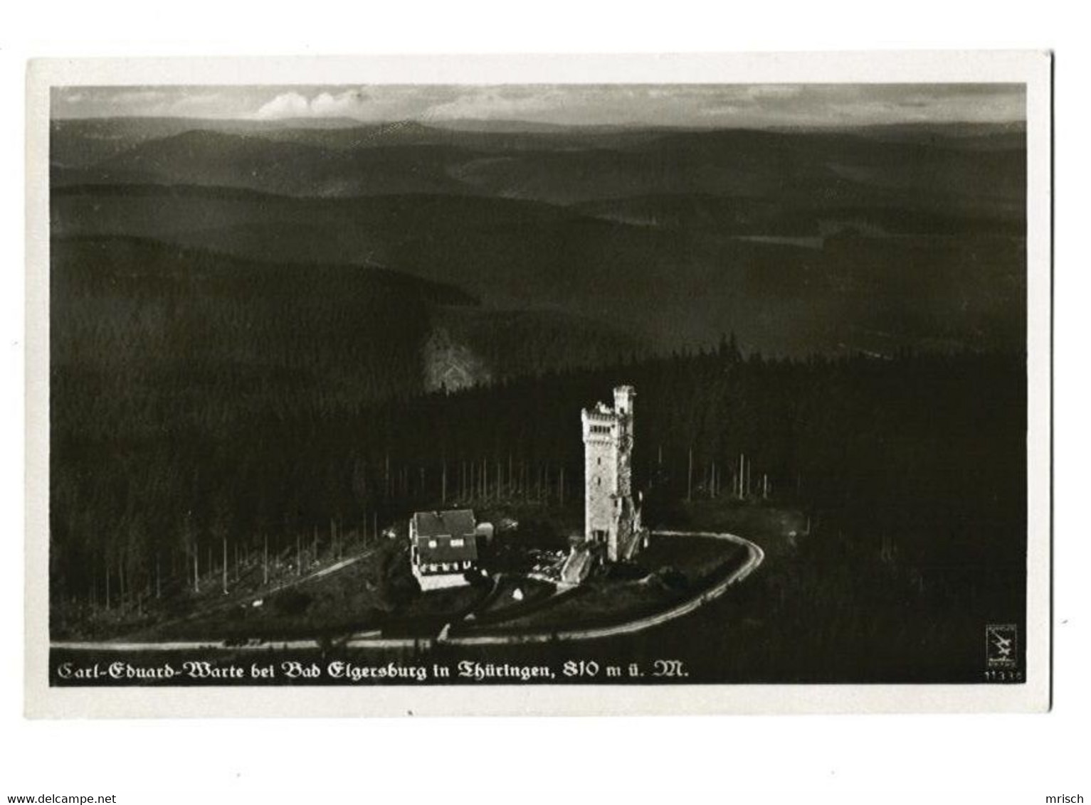 Carl-Eduart-Warte Bei Bad Elgersburg 1943 - Elgersburg