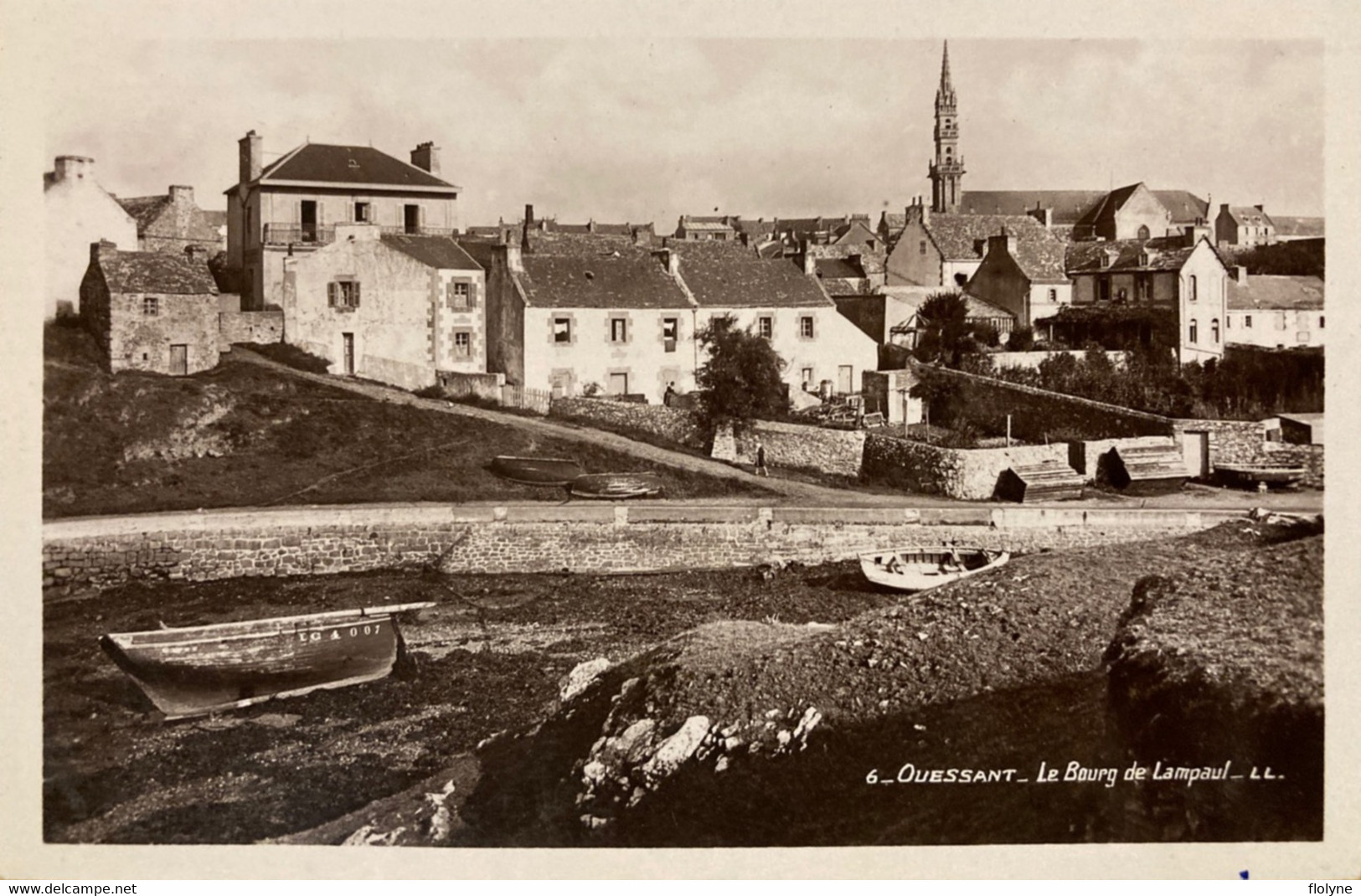 Ouessant - Le Bourg Du Village De Lampaul - Ouessant