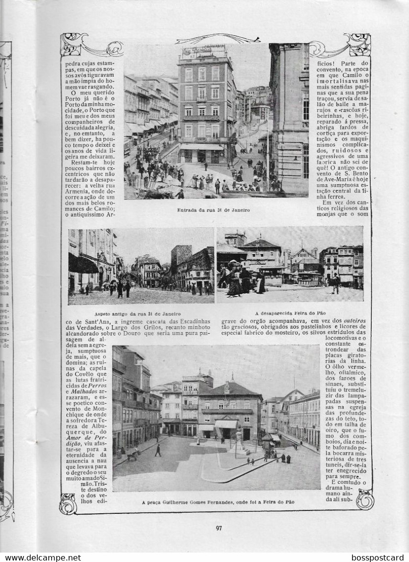 Porto - Lisboa - Ilustração Portuguesa Nº 545, 1916 - Portugal - General Issues