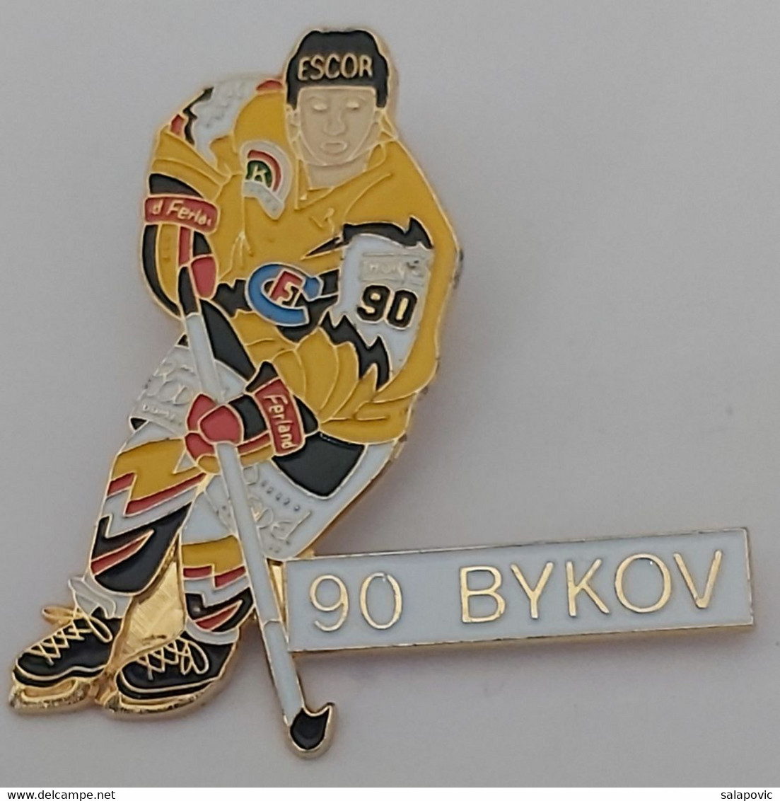 HC FRIBOURG-GOTTERON 90 BYKOV  Ice Hockey Club Switzerland PINS A10/5 - Sports D'hiver