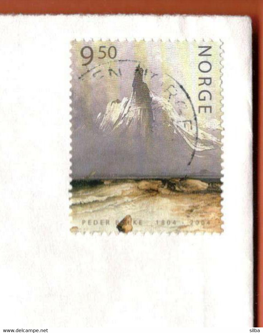 Norway 2004 / 150th Anniversary Of The Birth Of Painter Christian Skredsvig, "Stetind In Fog" - Storia Postale