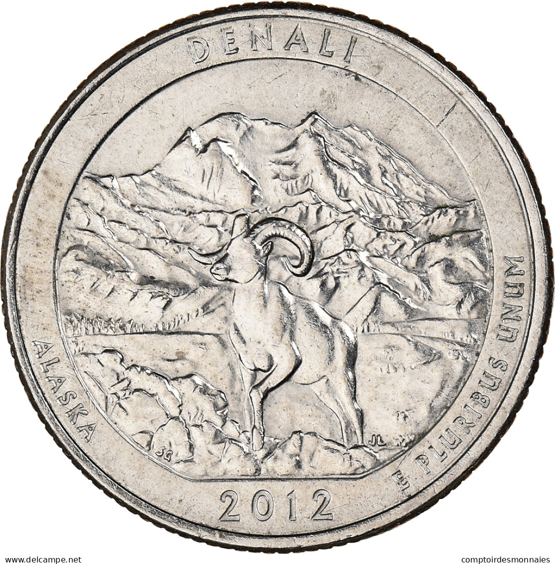 Monnaie, États-Unis, Quarter, 2012, U.S. Mint, Dahlonega, SUP+, Cupronickel - 2010-...: National Parks