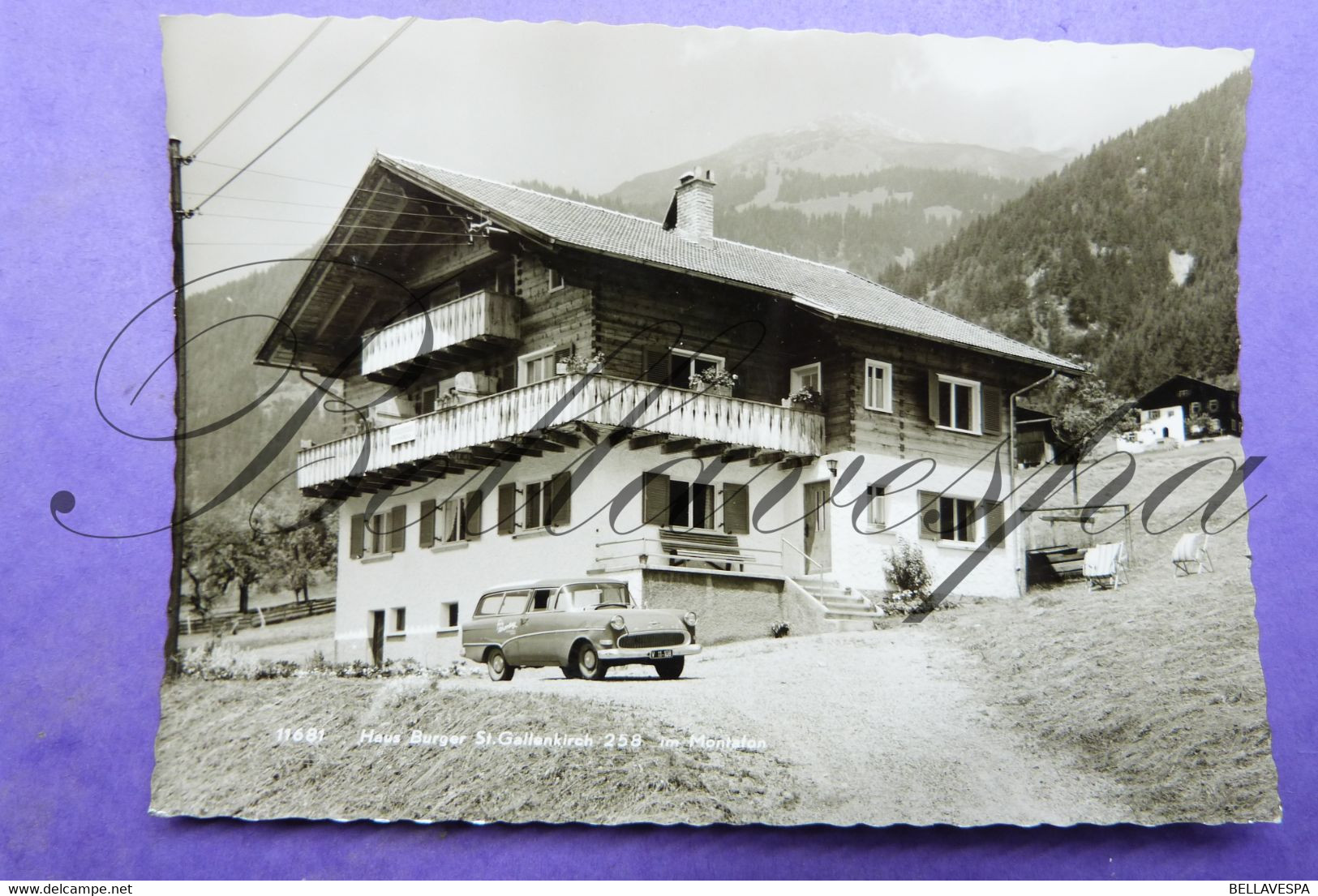 Montafon Haus Burger St Gallenkirch (Opel  Break Foto Rhomberg Agfa ) - Dornbirn