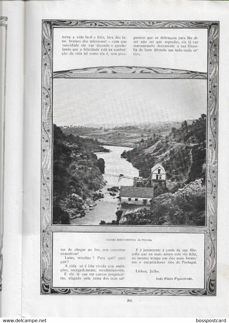 Peneda - Rio Tâmega - Ilustração Portuguesa Nº 443, 1914 -  Portugal - Informations Générales