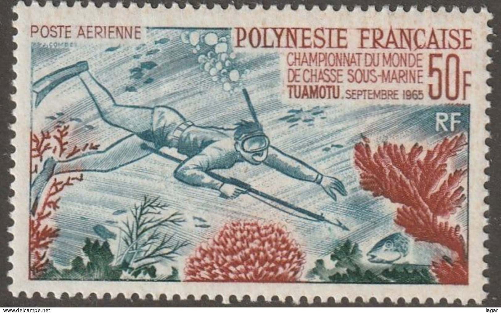 THEMATIC SPORT:  WORLD UNDERWATER HUNTING CHAMPIONSHIP - POLYNESIA - Plongée