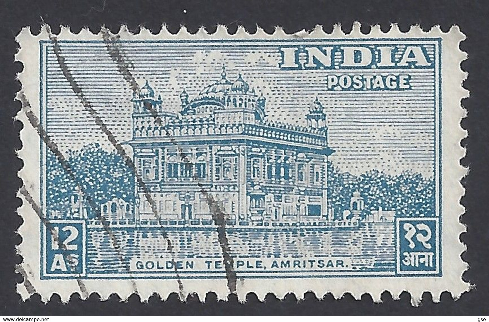 INDIA 1949 - Yvert 17° - Serie Corrente | - Usati