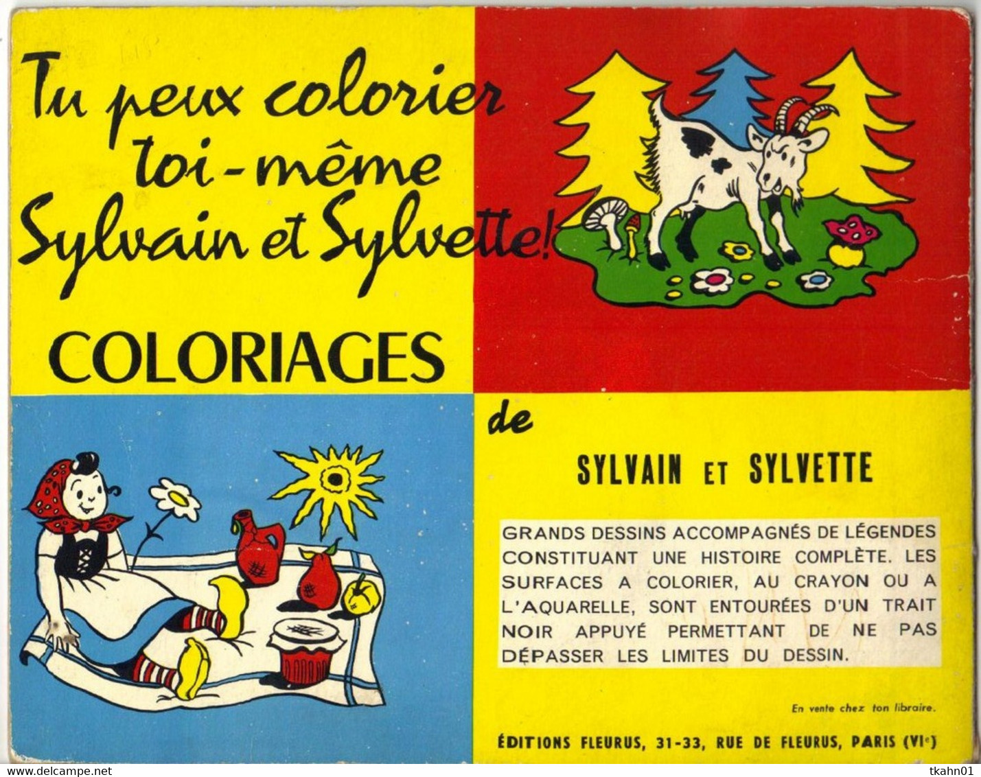 SYLVAIN ET SYLVETTE N° 26 " LE REPAS INTERROMPU " DE 1957 - Sylvain Et Sylvette