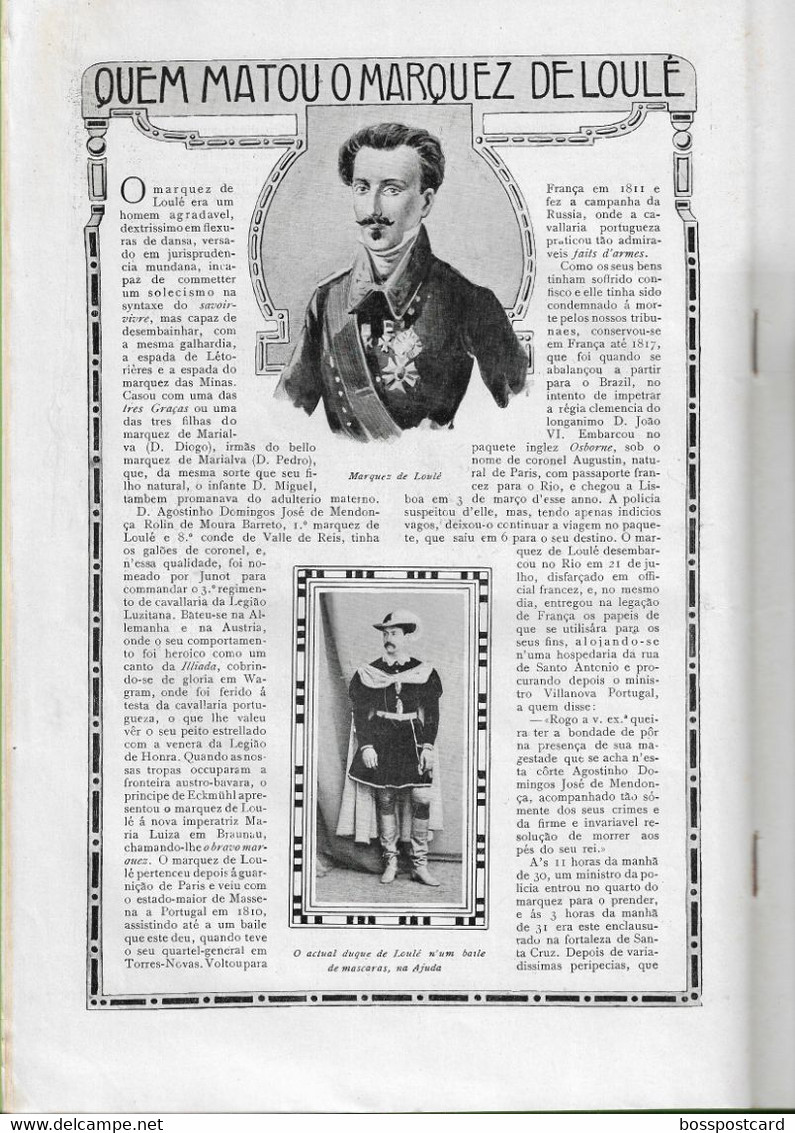 Tabaçô (Viana do Castelo) - Serra da Estrela - Monarquia Portuguesa - Ilustração Portuguesa Nº 110, 1908 - Portugal