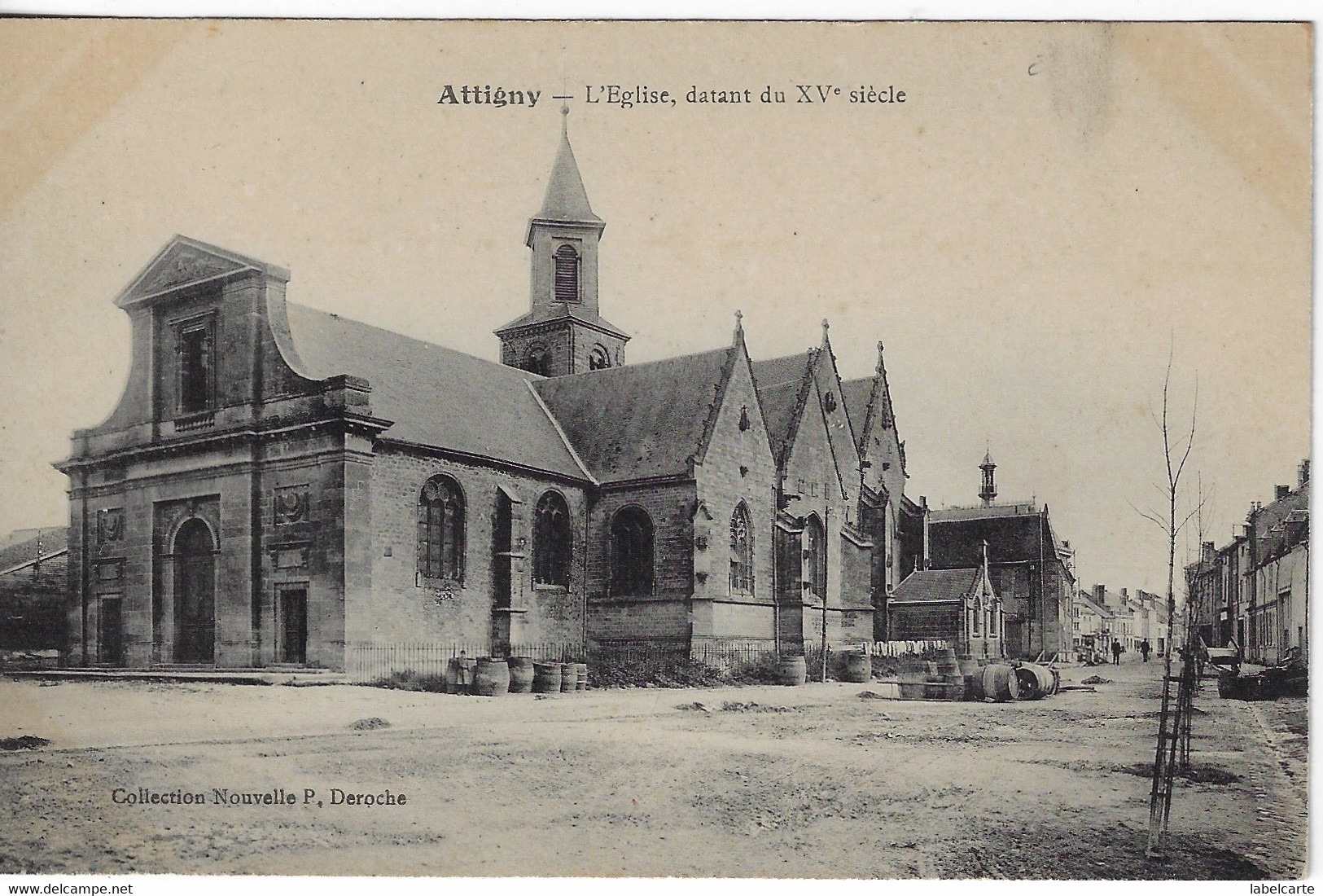 ARDENNES 08. ATTIGNY  L EGLISE DATANT DU XV7 SIECLE - Attigny